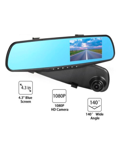 Full Hd 1080p Vehicle Blackbox DVR G Sensor Dual Camera